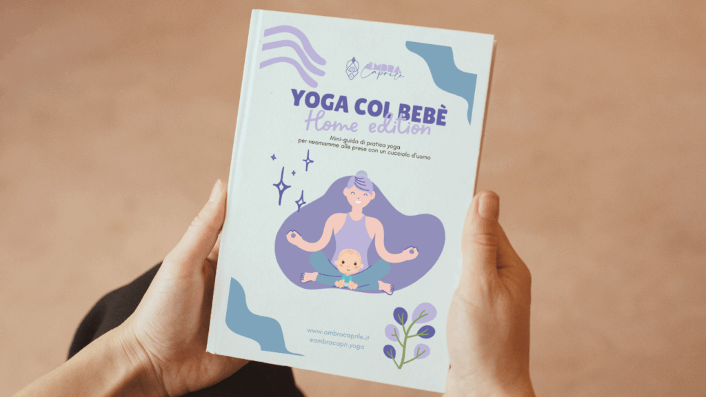 yoga col bebe guida mockup
